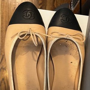 Chanel ballet flats size 41/10
